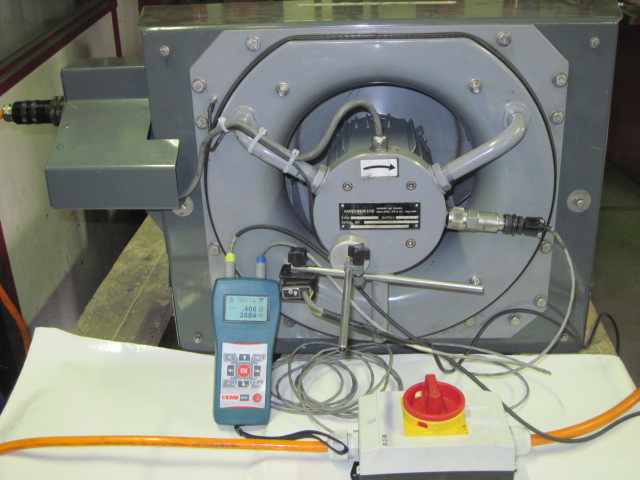 Equilibrage d'un ensemble moteur et ventilateur Alstom