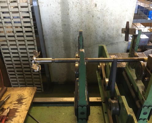 Equilibrage d'une hélice de brasseur