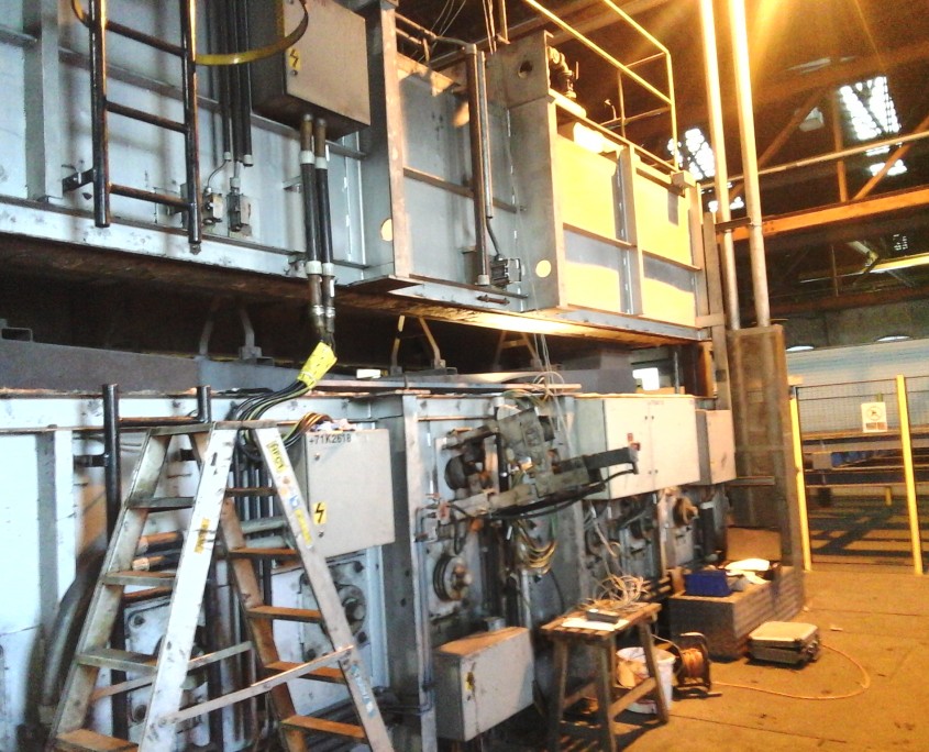 Equilibrage sur site d'une turbine de circulation d'air d'un four Ebner