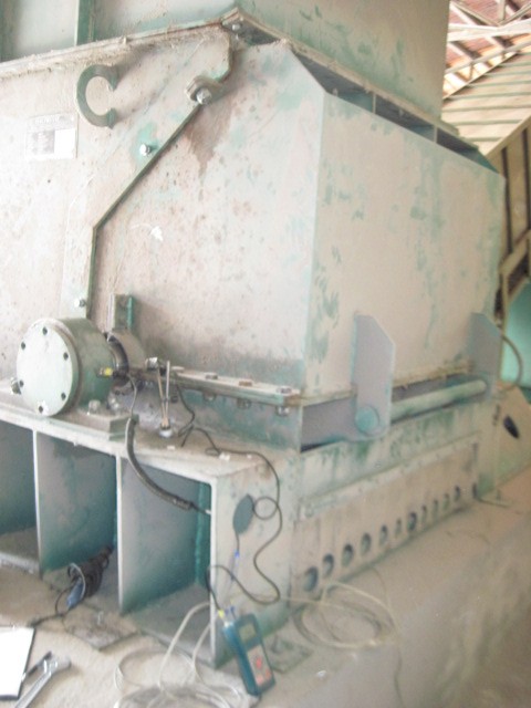 Equilibrage sur site d'un rotor de déchiqueteuse à papier