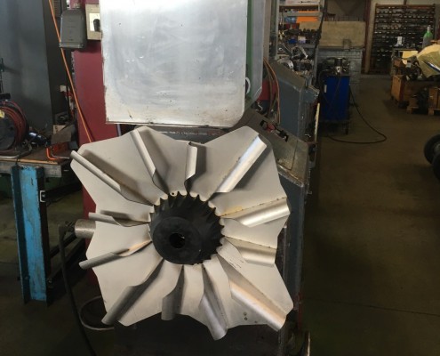 Equilibrage dynamique d'une assiette de saleuse