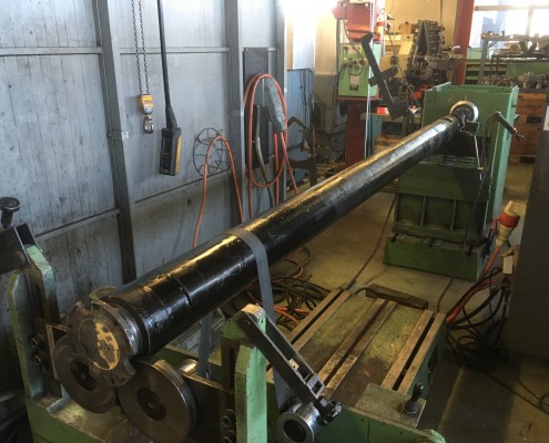 Redressage et équilibrage dynamique d'une arbre d'entrainement