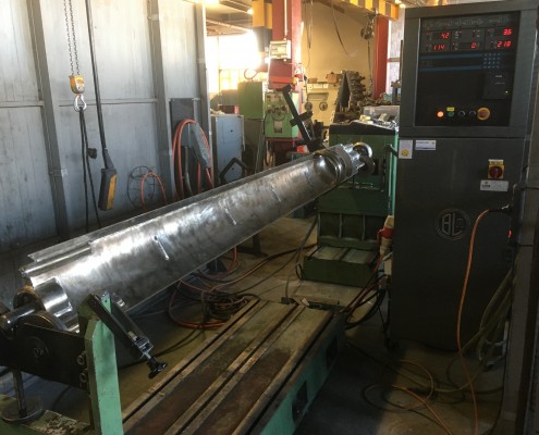 Equilibrage dynamique d'un Rotor Luwa Inox