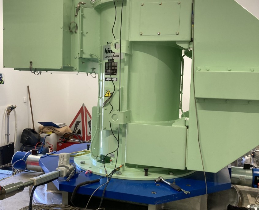 Equilibrage sur site d'un générateur d'une Microcentrale hydrauélectrique