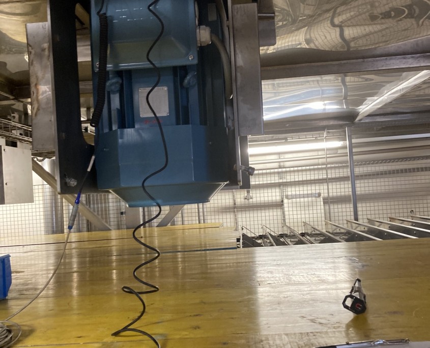 Equilibrage sur site d'une turbine de circulation d'air