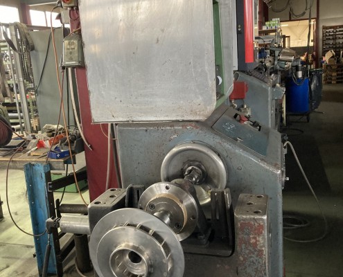 Equilibrage d'une turbine Inox d'atomiseur