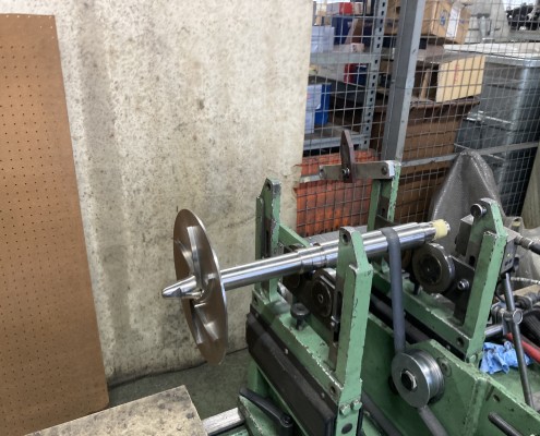 Equilibrage dynamique d'une turbine Inox